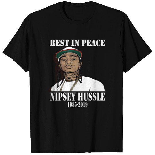Nipsey Hussle Rest in Peace T Shirts