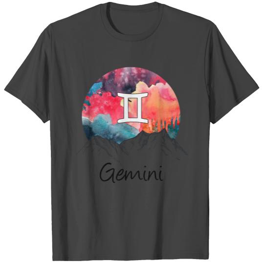 Gemini Zodiac Sign T Shirts