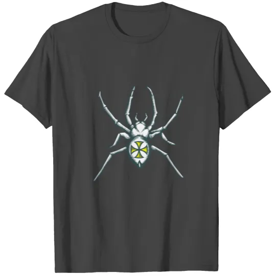 Spider, Cross, web, spider web T Shirts