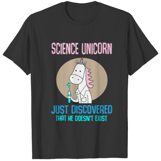 Unicorn science reality Kawaii Gift T-shirt