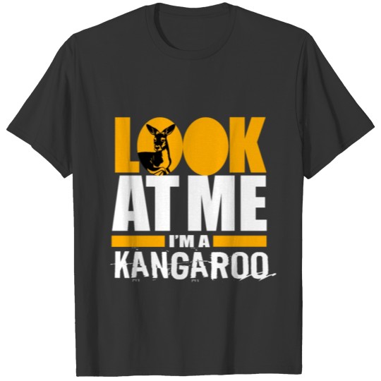 Kangaroo Animal Australia Backpacker Marsupial Sun T-shirt