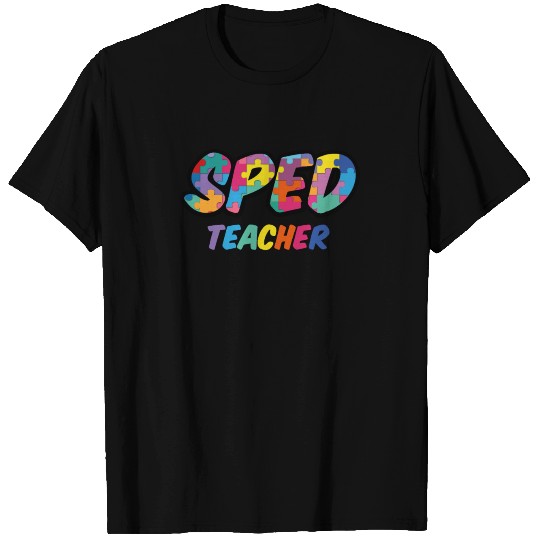 SPED Special Education Teacher educators gift T Shirts