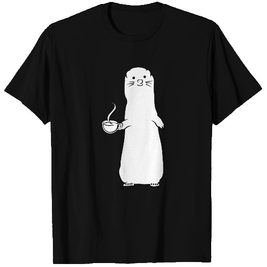 Coffee or Tea Ferret T Shirts