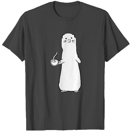Coffee or Tea Ferret T Shirts