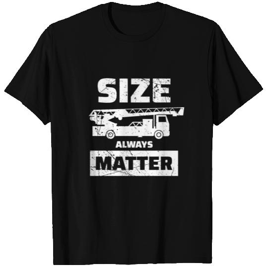 fire brigade voluntary FFW car man profession T Shirts