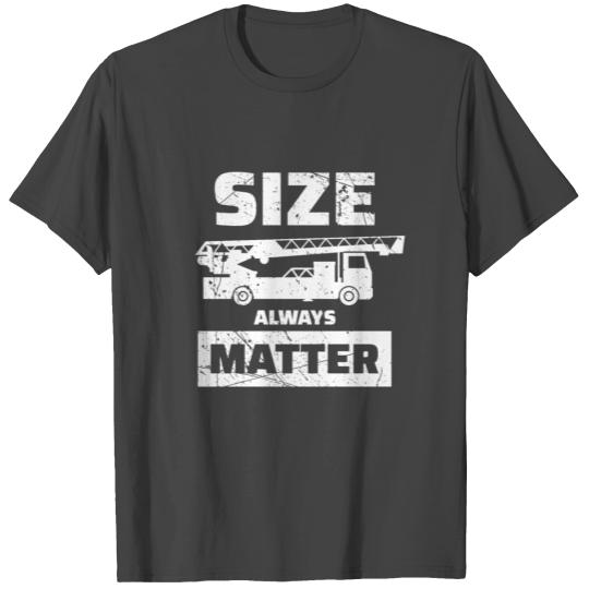 fire brigade voluntary FFW car man profession T Shirts