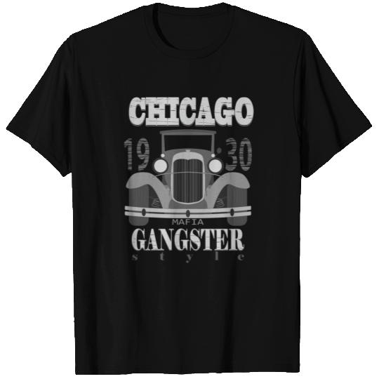 1930s Car Gangster Mob Chicago Mafia Gift T Shirts