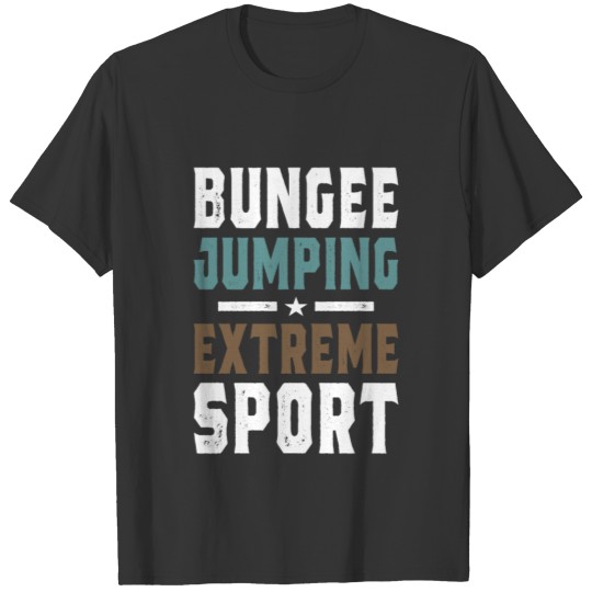 Bungee Jumping Design T-shirt