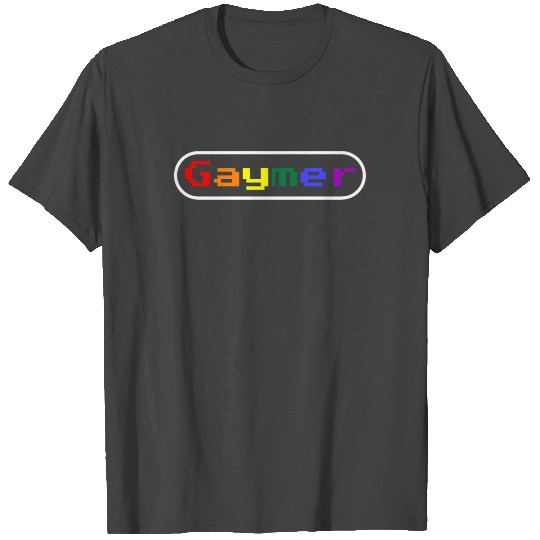 Gaymer LGBT Gay Pride Gaming Rainbow Flag Gift T Shirts