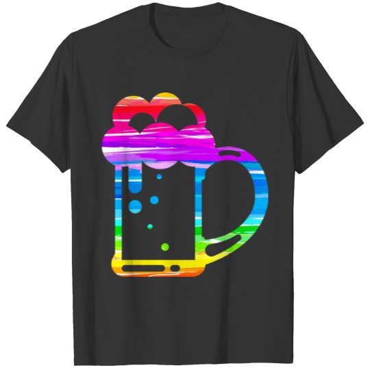 Abstract Beer Design T-shirt