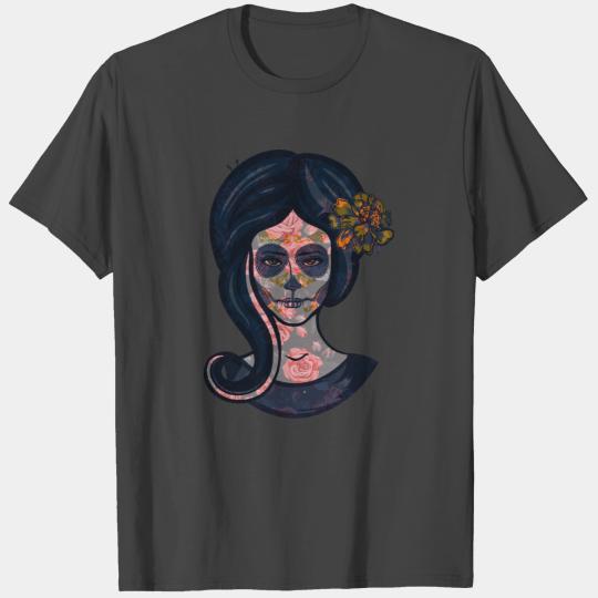 Day Of The Dead Girl Design T Shirts