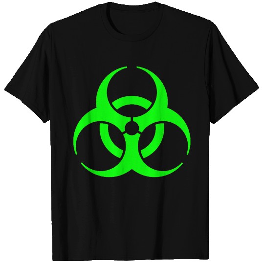 Biohazard Zombie Virus Symbol Logo Simple Odd Gift T Shirts