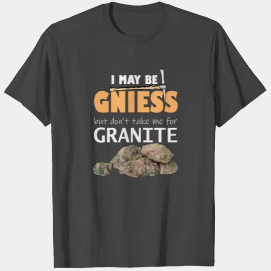 Geology Puns Gneiss Granite Geologist Teacher T Shirts