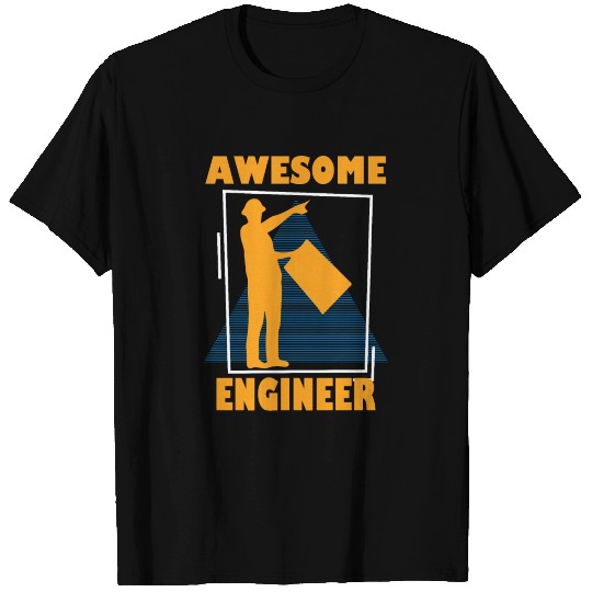 Retro Engineer Graphic T Shirts T Shirts