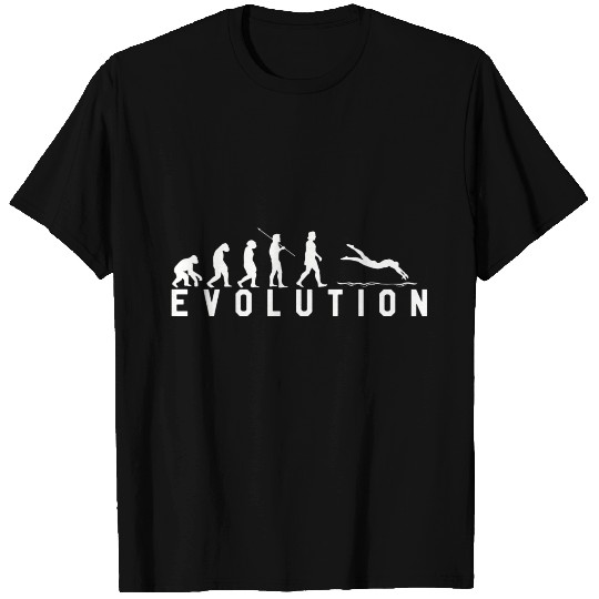 Swimmer Water Sports Swim Evolution Gift T Shirts