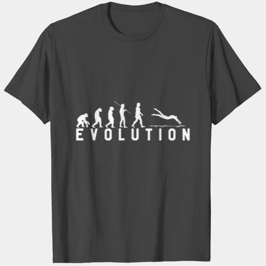 Swimmer Water Sports Swim Evolution Gift T Shirts