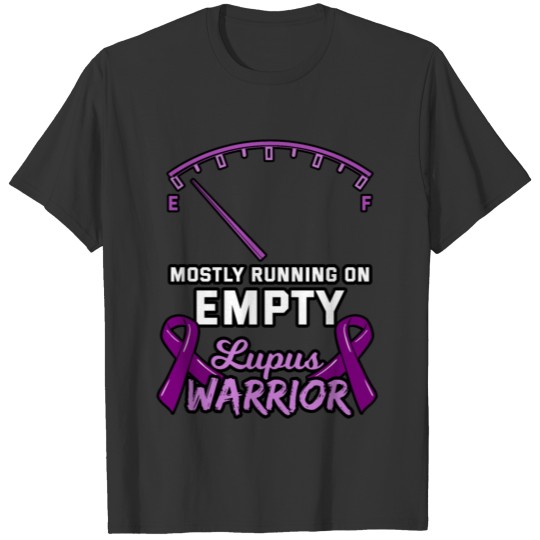 Mostly Running On Empty Lupus Warrior T-shirt