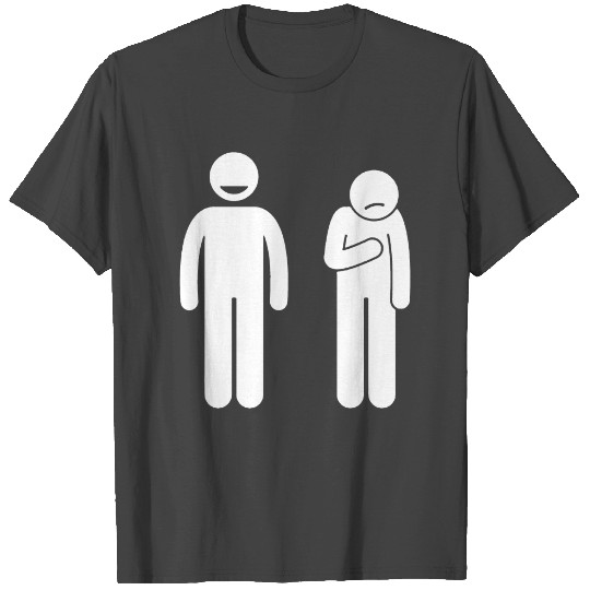 Happy vs Sad T Shirts
