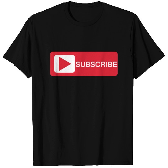 Subscribe YouTube Button T Shirts