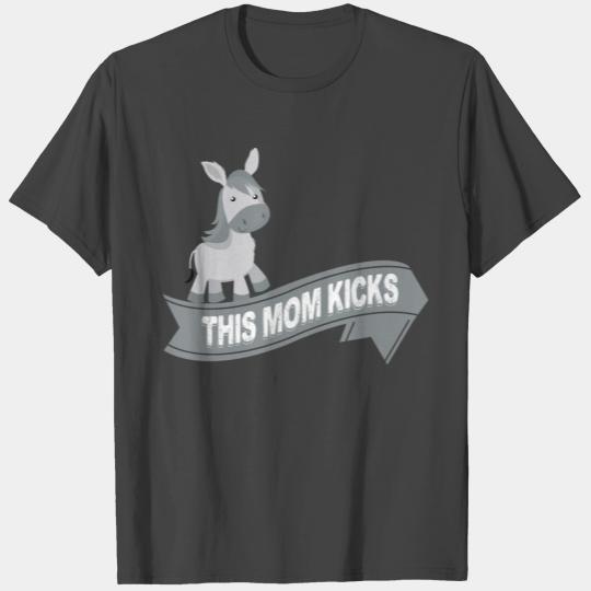 Donkey Pun Product This Kicks Butt Funny Gift T Shirts
