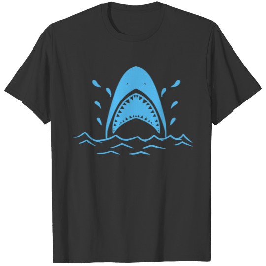 Great White Shark - Abstract Graphic T Shirts