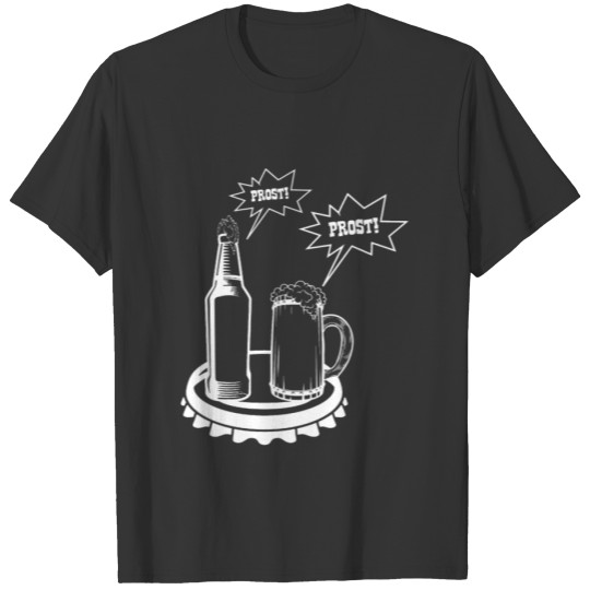 Beer Wine Prost T-shirt