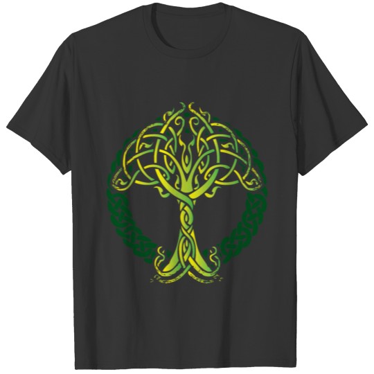 Viking Celtic Knotwork Tree of Life T Shirts