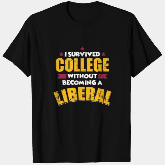University Liberal Student T Shirts