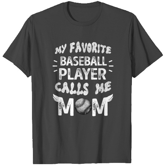 Womens Baseball Player Mom T Shirts Mother's Day
