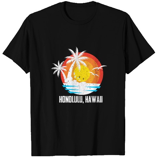 Honolulu Hawaii Travel Gift Ideas T Shirts