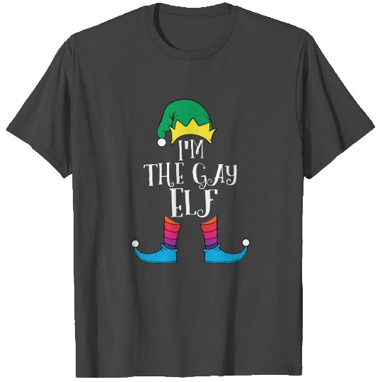 Gay Elf Funny T Shirts Lgbt Group Gay Pride