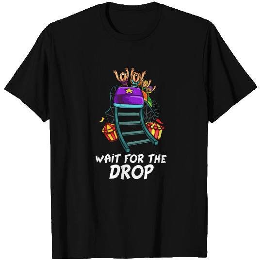 Roller Coaster Lovers Funny Theme Park Junkie Gift T Shirts