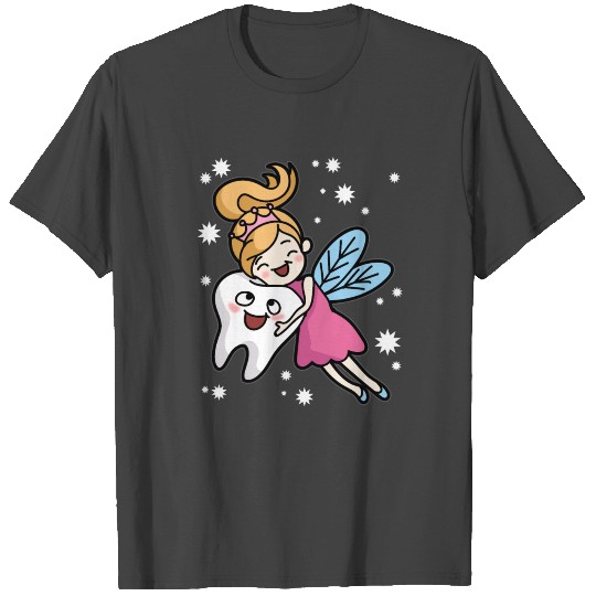 TOOTH FAIRY Toothfairy magic faery teeth gift T Shirts