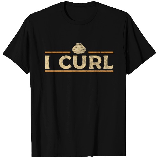 Curling Designs T Shirts