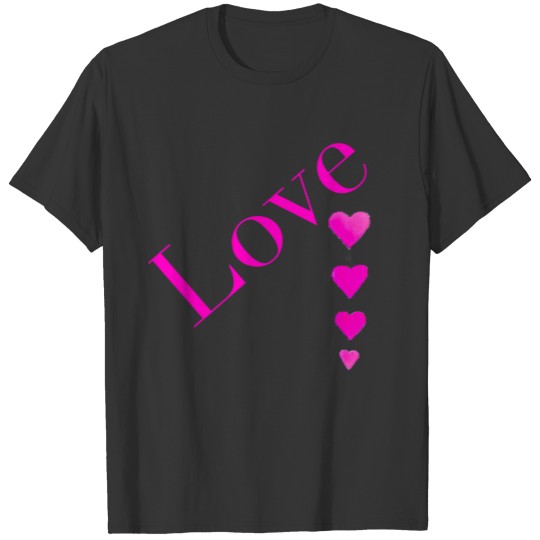 True love design T-shirt