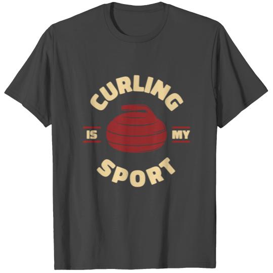 Curling Designs T Shirts