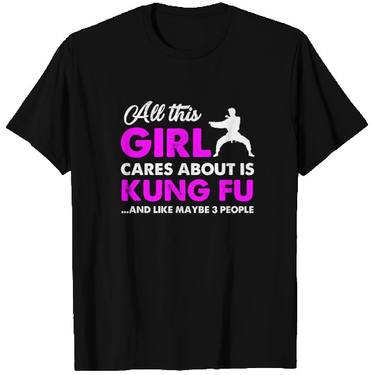 Kung Fu Girl T Shirts