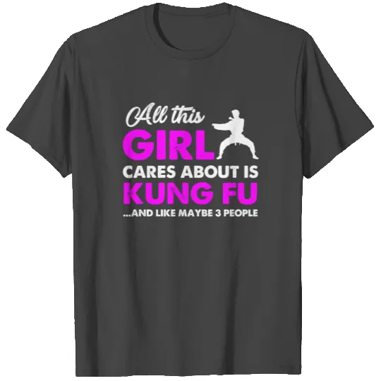Kung Fu Girl T Shirts