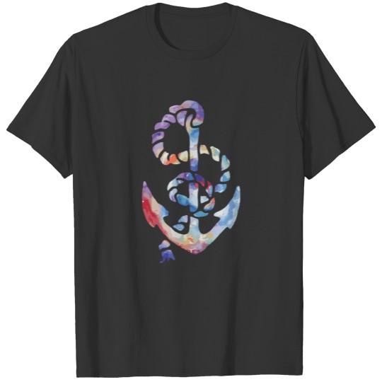 Anchor Boat Anchor Anchor Rope Colorful Gift T Shirts