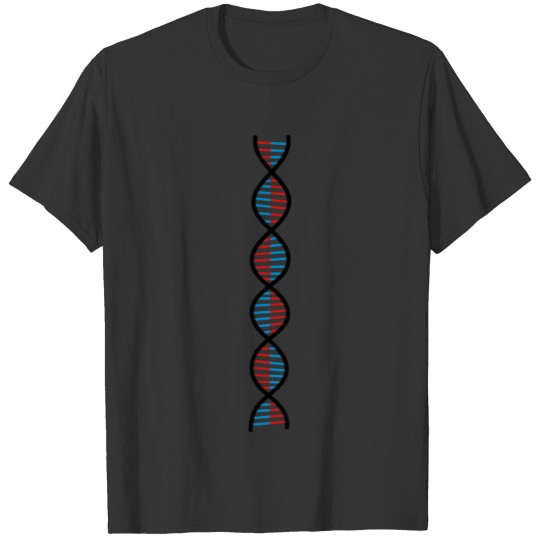 wissenschaft forscher dna gene spirale labor biolo T-shirt