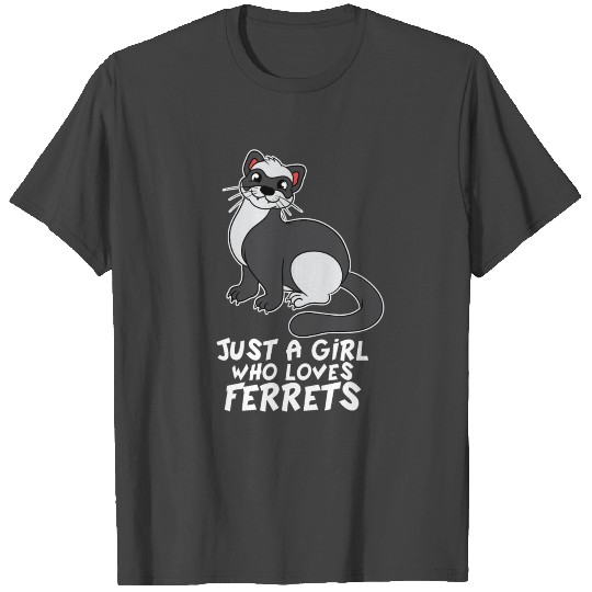 Ferret Lover Ferrets Mom Pet Cute Funny Gift T Shirts