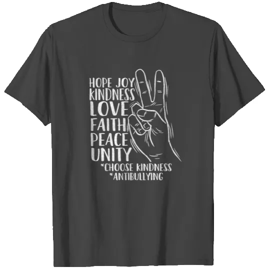 Anti bullyingUnity Day Choose Kindness Be Kind Gif T Shirts