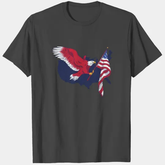 Merica Eagle 4Th July independence day T Shirts