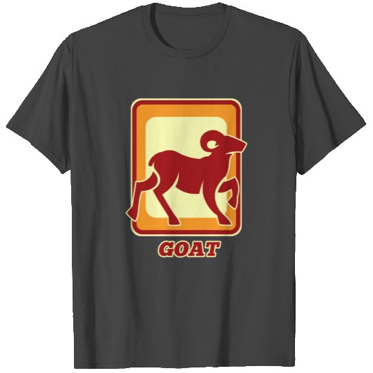Goat Retro Animal Gift T Shirts