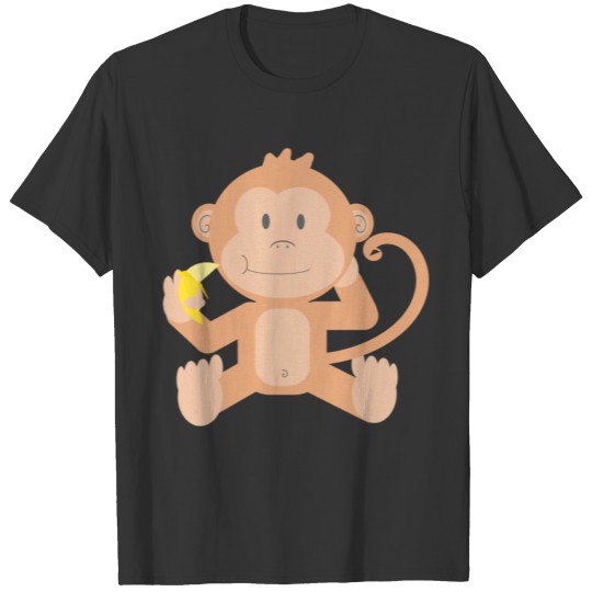Monkey Kids Banana T Shirts