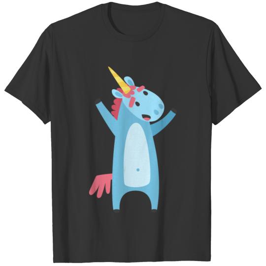 Unicorn cheering T-shirt
