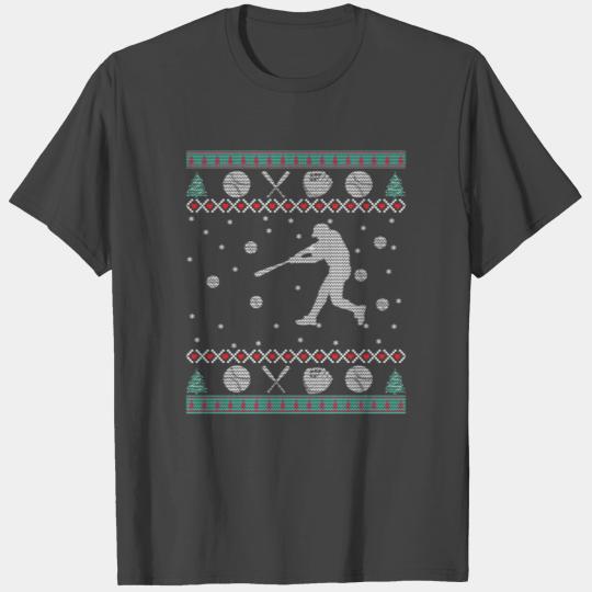 Christmas Long Baseball Gift Decorations T Shirts