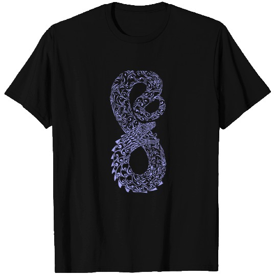 Lavender 8-Snake T Shirts