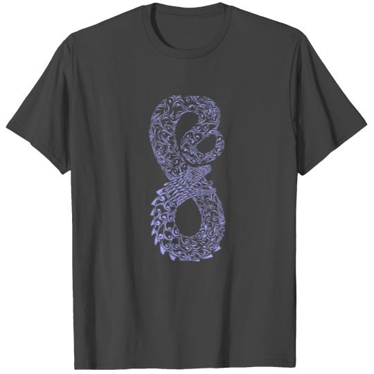 Lavender 8-Snake T Shirts