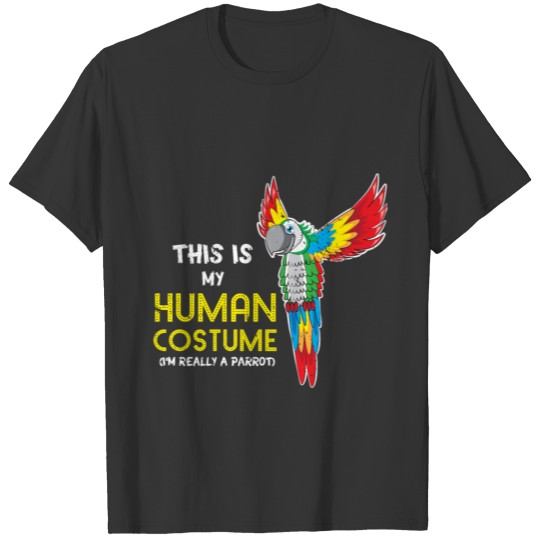 Parrot T Shirts for Men Women Kids - Human Costume